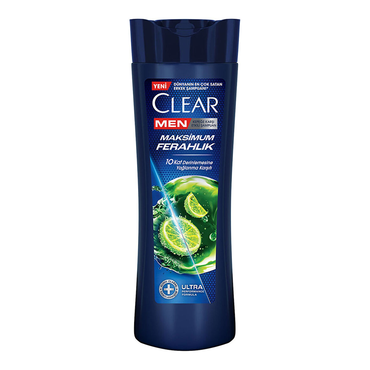 Clear Men Kepeğe Karşı Etkili Şampuan Maksimum Ferahlık Yağlı Saç Derisi İçin Limon Özlü 350 ml 2 ADET