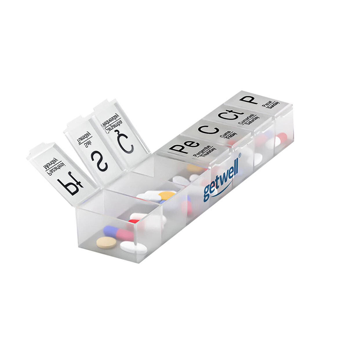 Getwell Haftalık İlaç Kutusu 2 ADET