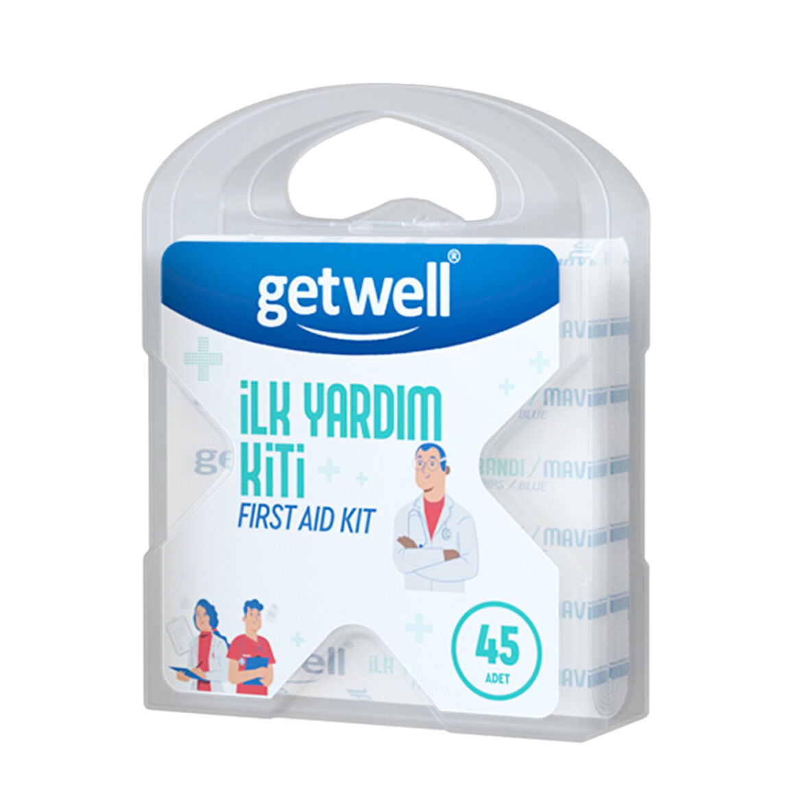 Getwell İlk Yardım Kiti 45'li 2 ADET