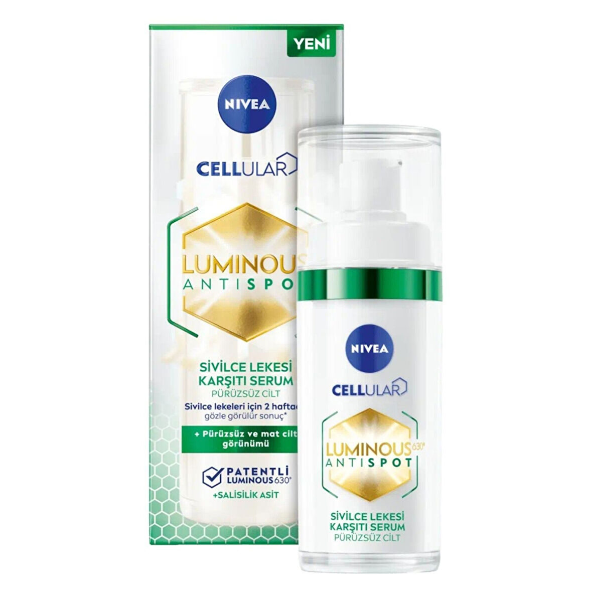 Nivea Luminous630 Sivilce Lekesi Karşıtı Serum 30 Ml 2 ADET