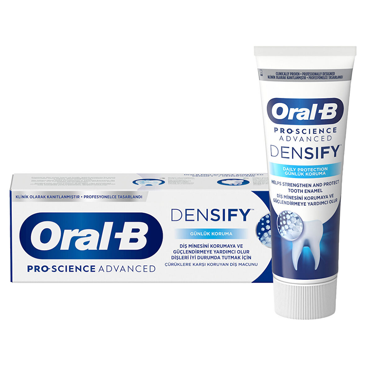 Oral-B Pro Densıfy Günlük Koruma Diş Macunu 65Ml 2 ADET