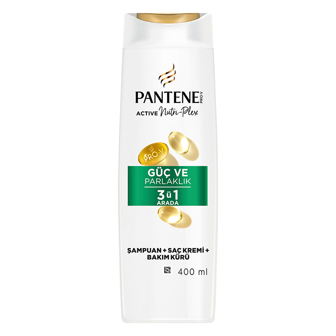 Pantene Güç ve Parlaklık 3ü1 Arada Şampuan 400 Ml 2 ADET