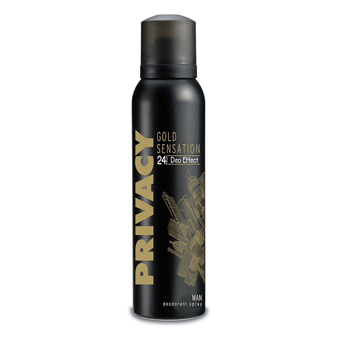 Privacy Gold Sensation Deodorant Men 150 Ml 2 ADET