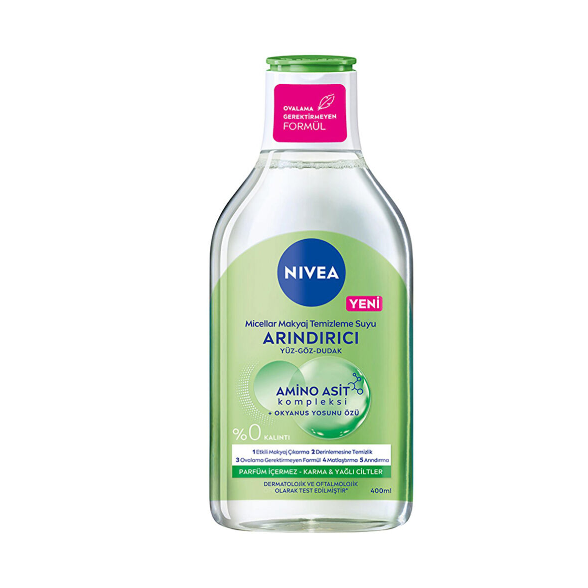 Nivea Micellair Makyaj Temizleme Suyu Karma Cilt 400 Ml 2 ADET