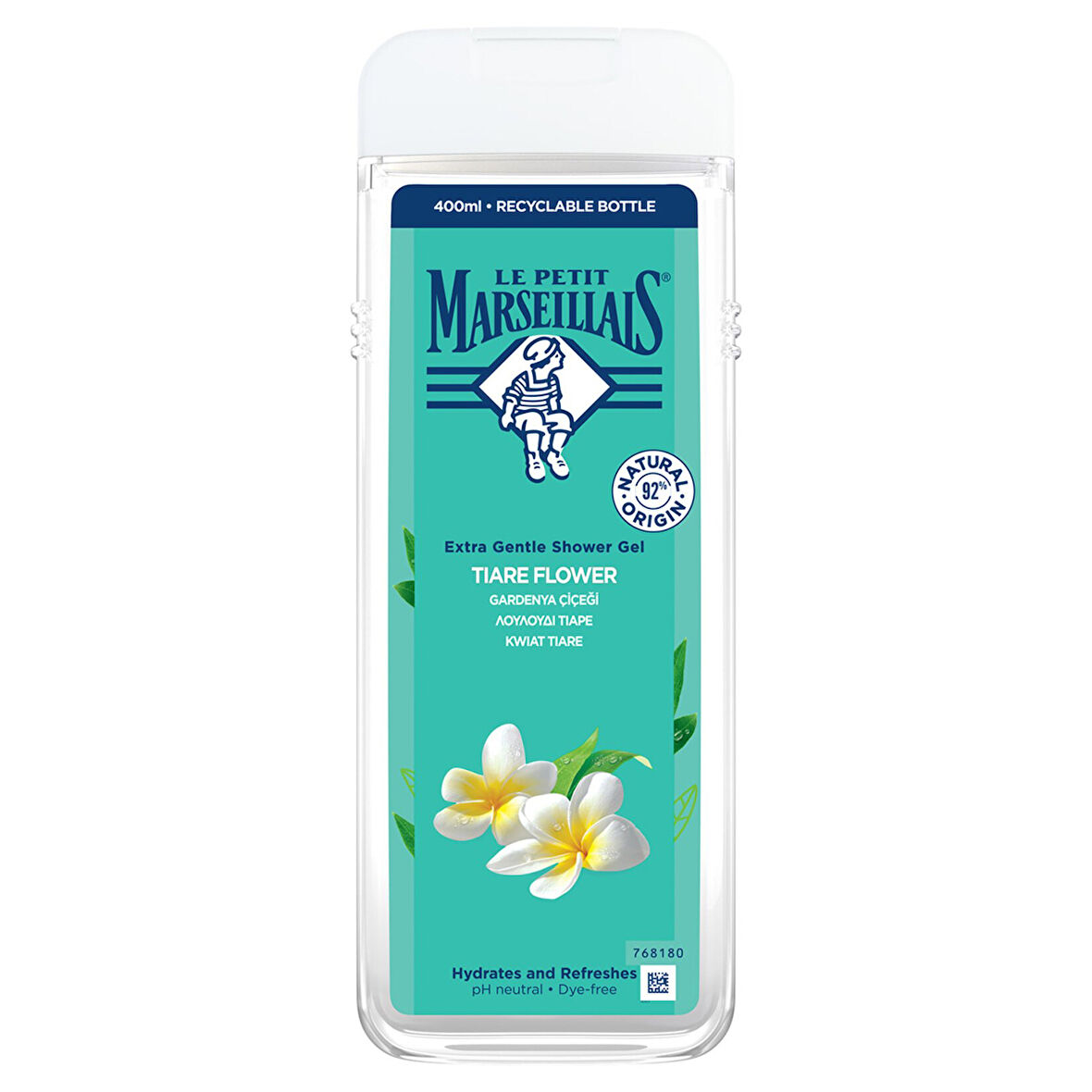 Le Petit Marseillais Gardenya Çiçeği Duş Jeli 400Ml 2 ADET