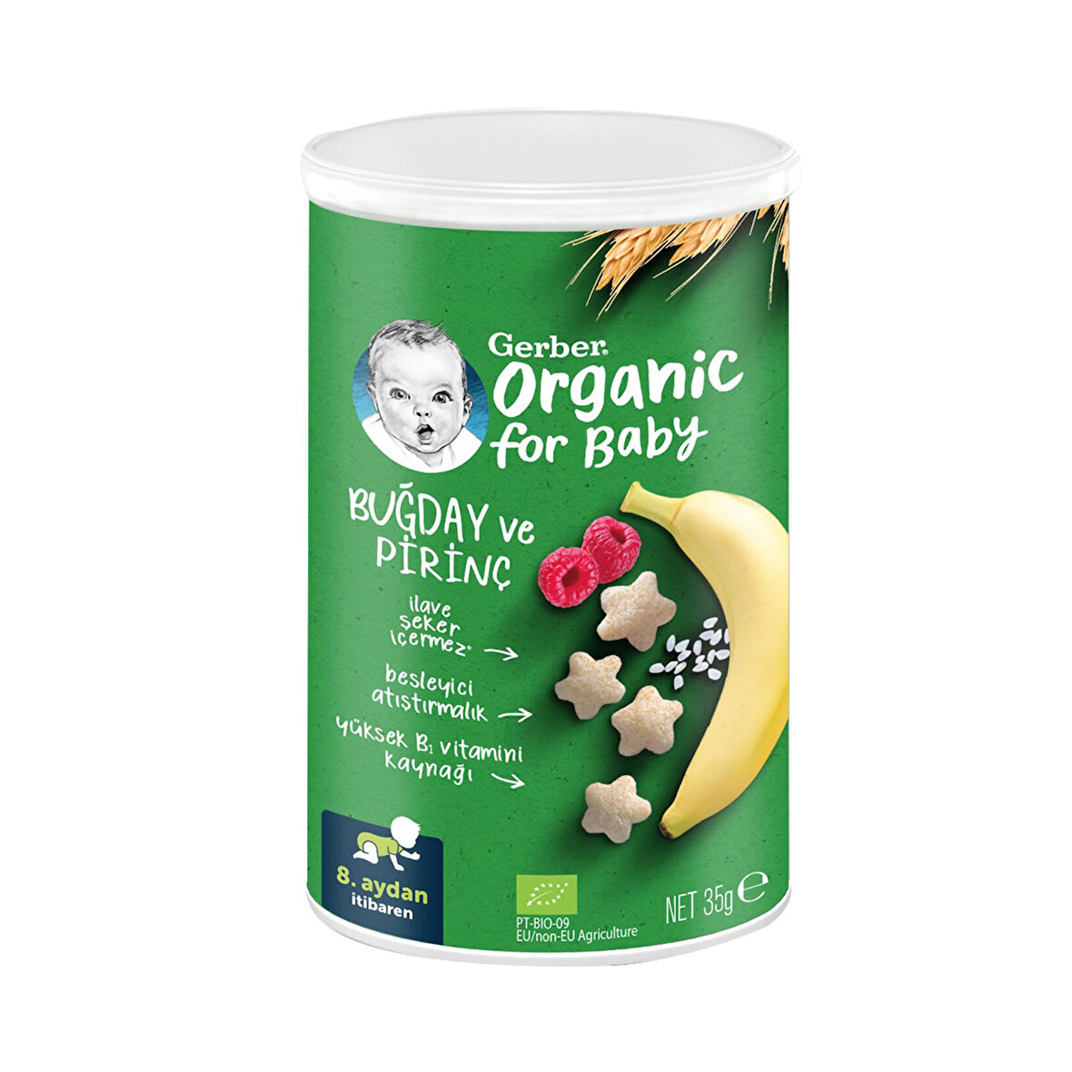 Gerber Organik Pirinçli Buğdaylı Kraker 35 G 2 ADET