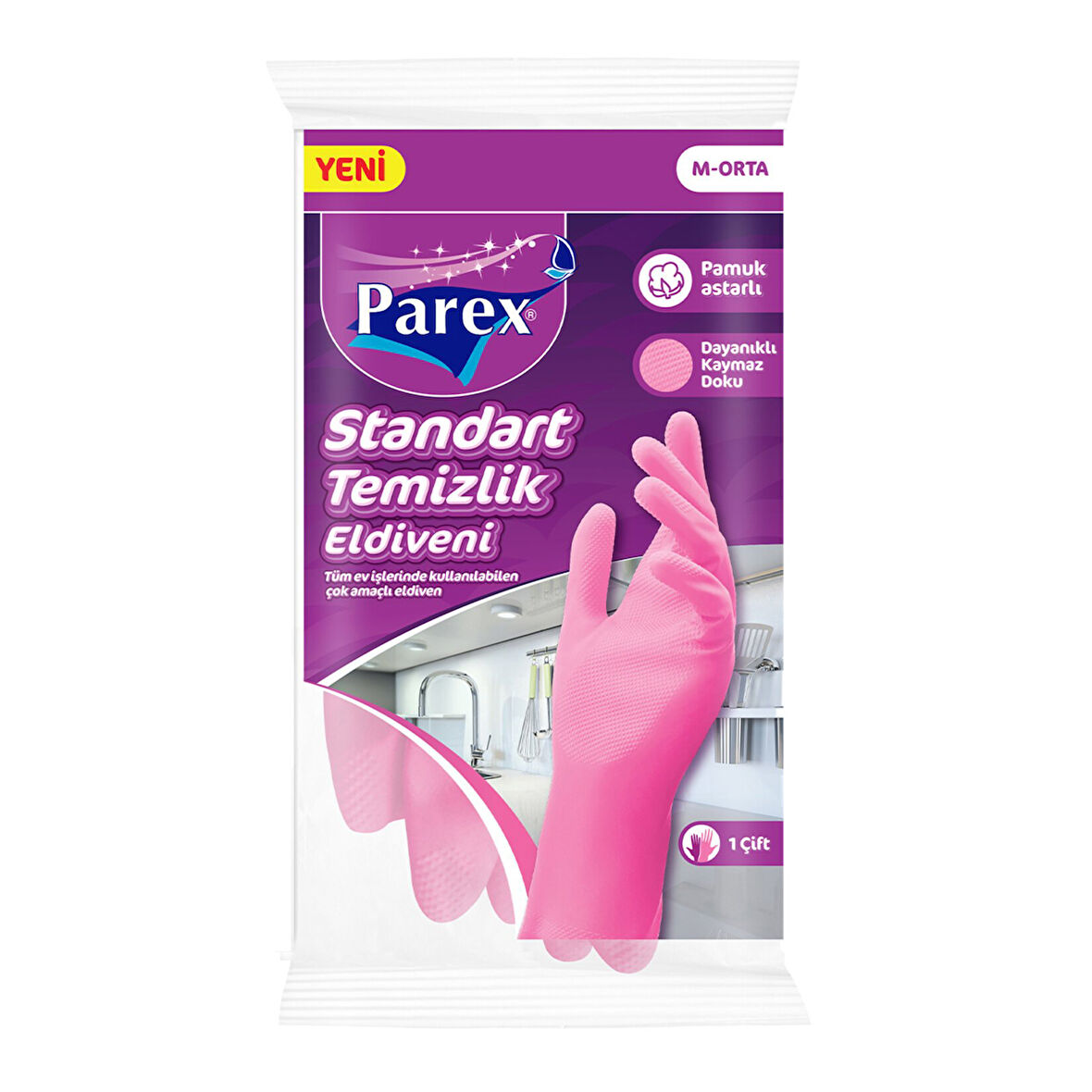 Parex Standart Eldiven M Beden 2 ADET