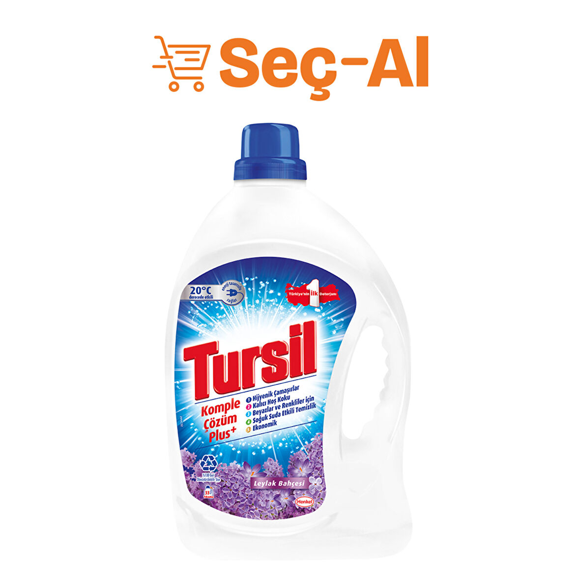 Tursil Leylak Bahçesi 33 Yıkama 2.145 L 2 ADET