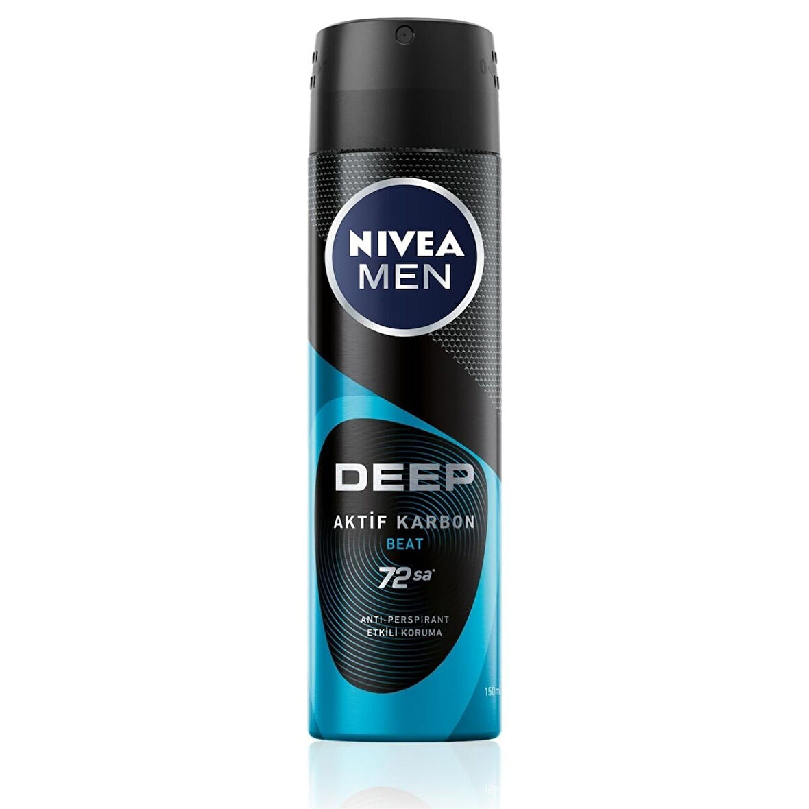 NIVEA MEN Erkek Sprey Deodorant Deep Dimension Beat 150 Ml 2 ADET
