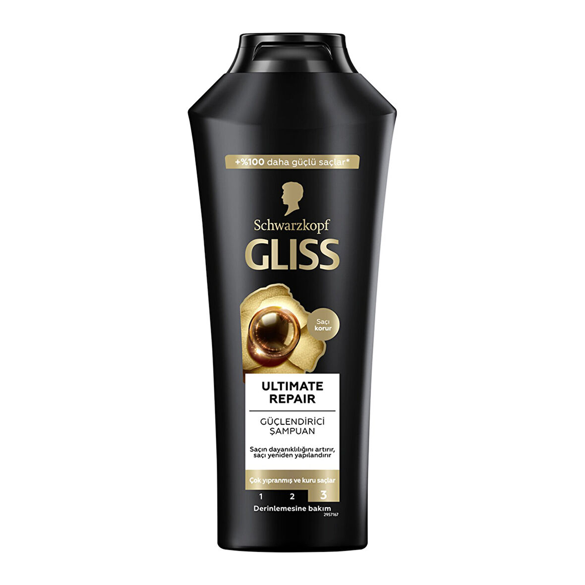 Gliss Ultımate Repair Şampuan 400 Ml 2 ADET