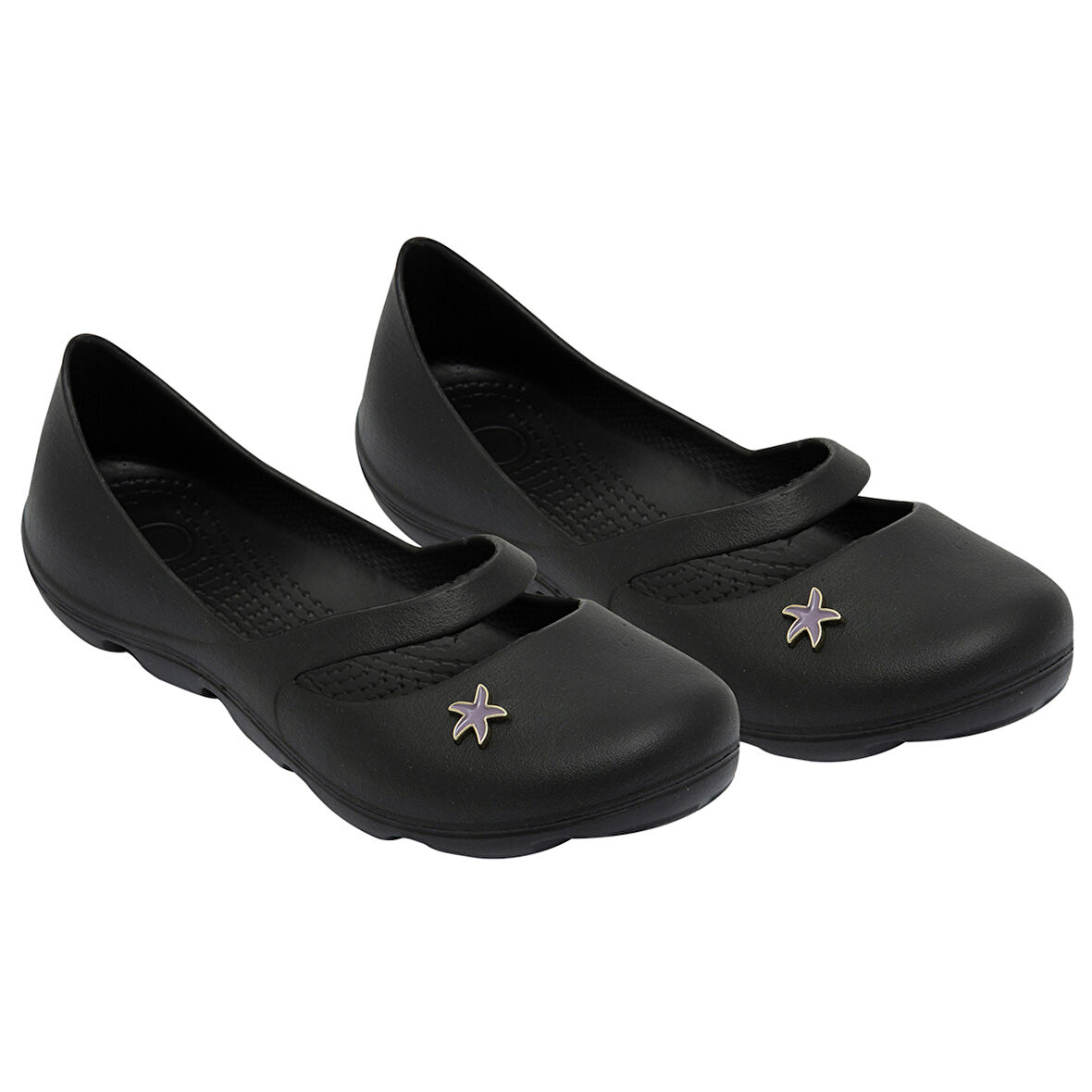 Novelido Kadın Aksesuarlı Babet 36-40 2 ADET