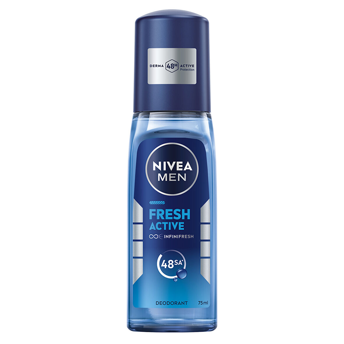 NIVEA MEN Erkek Pump Sprey Deodorant Fresh Active 75 Ml 2 ADET