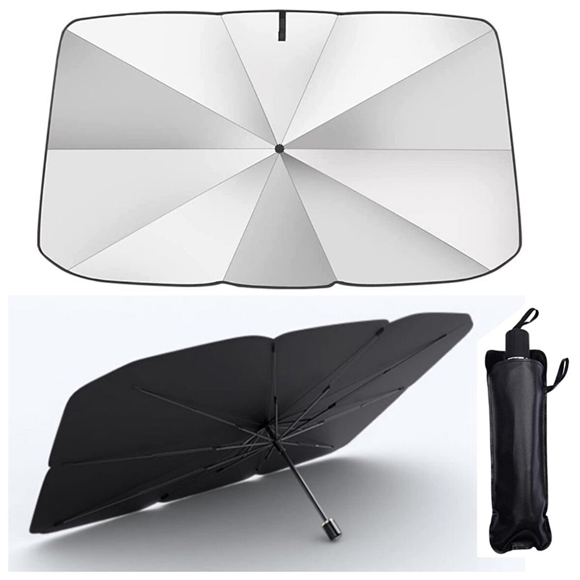 Homebasix Oto Şemsiye Güneşlik 2 ADET