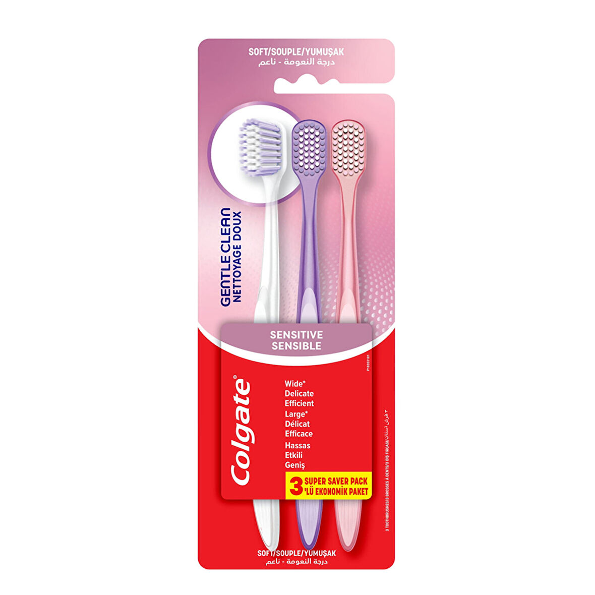 Colgate Gentle Clean Diş Fırçası 2+1 2 ADET
