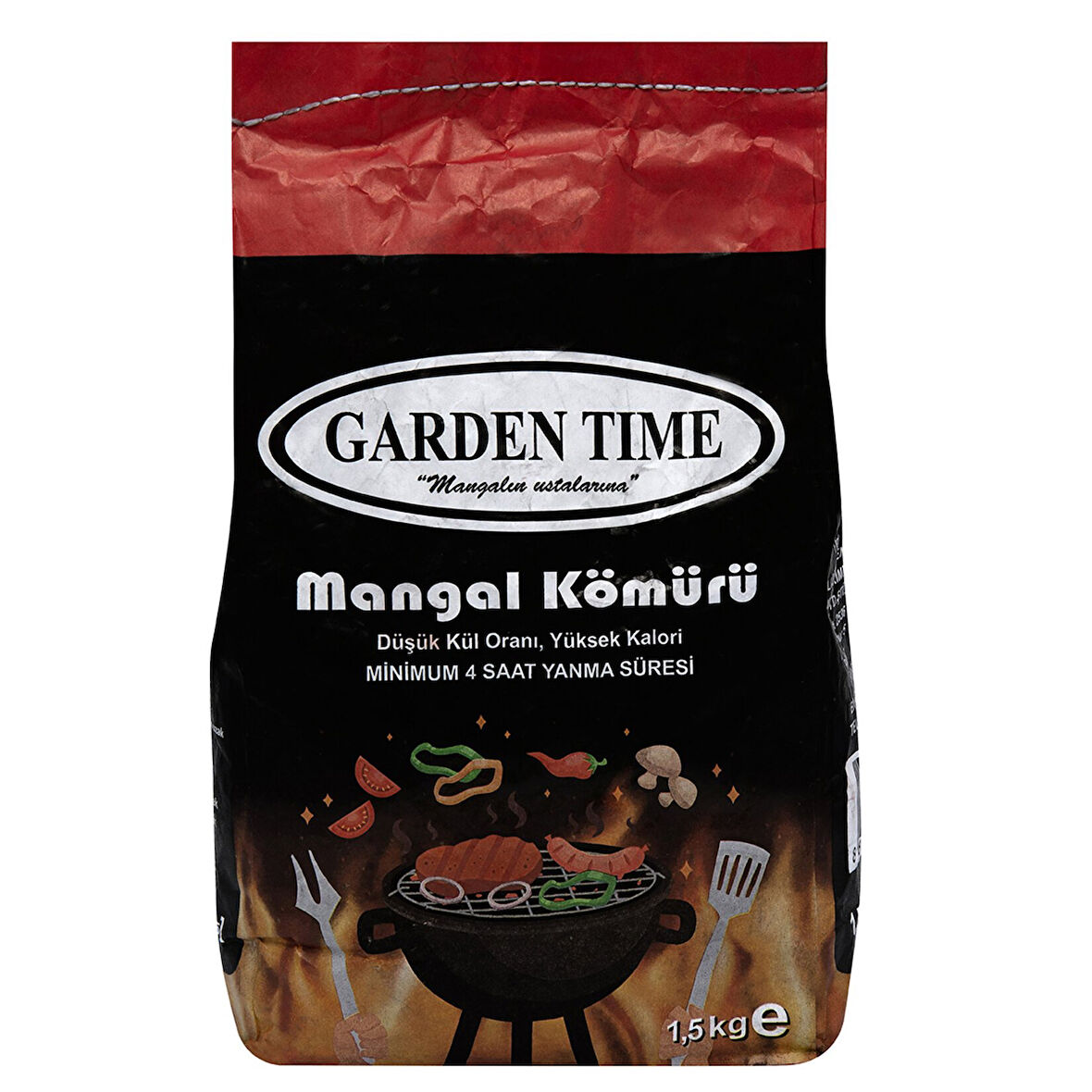 Garden Time Mangal Kömürü 1.5 Kg 2 ADET