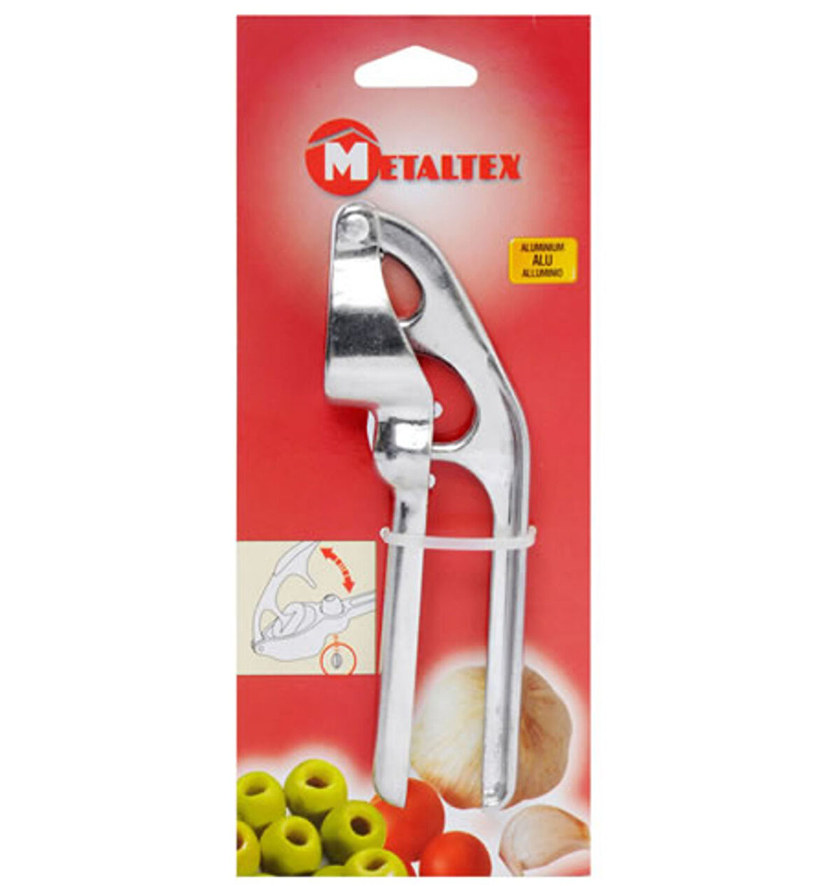 Metaltex Sarımsak Ezici - Çekirdek Çıkarıcı 2 ADET