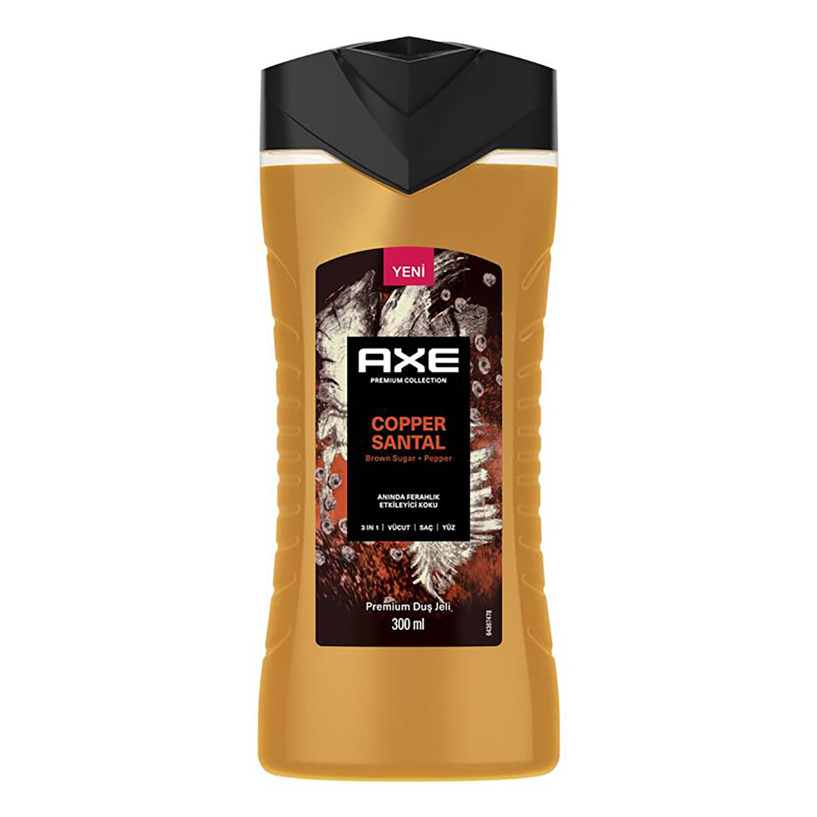 Axe Copper Santal Premium Duş Jeli 300 Ml 2 ADET