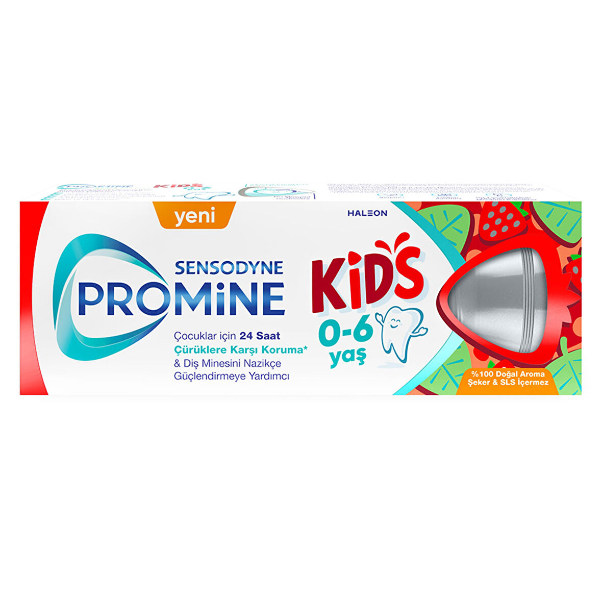 Sensodyne Promine Kids Çilekli & Tatlı Naneli Diş Macunu 50 Ml 2 ADET