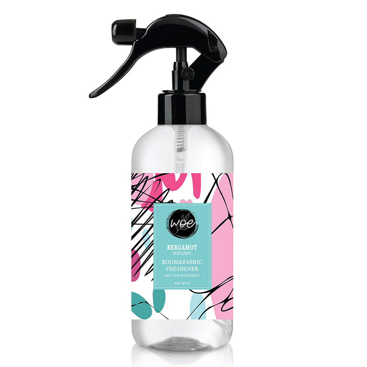 Woe Oda Ve Kumaş Spreyi Bergamot 400 Ml 3 ADET