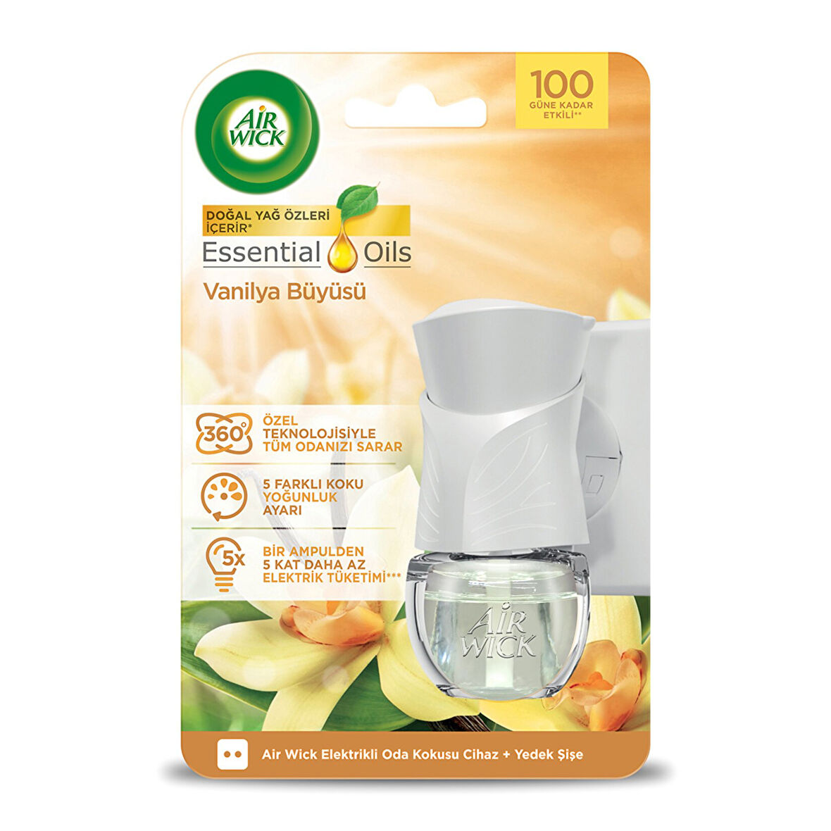 Airwick Elektrikli Kit Oda Kokusu Vanilya 19 Ml 3 ADET