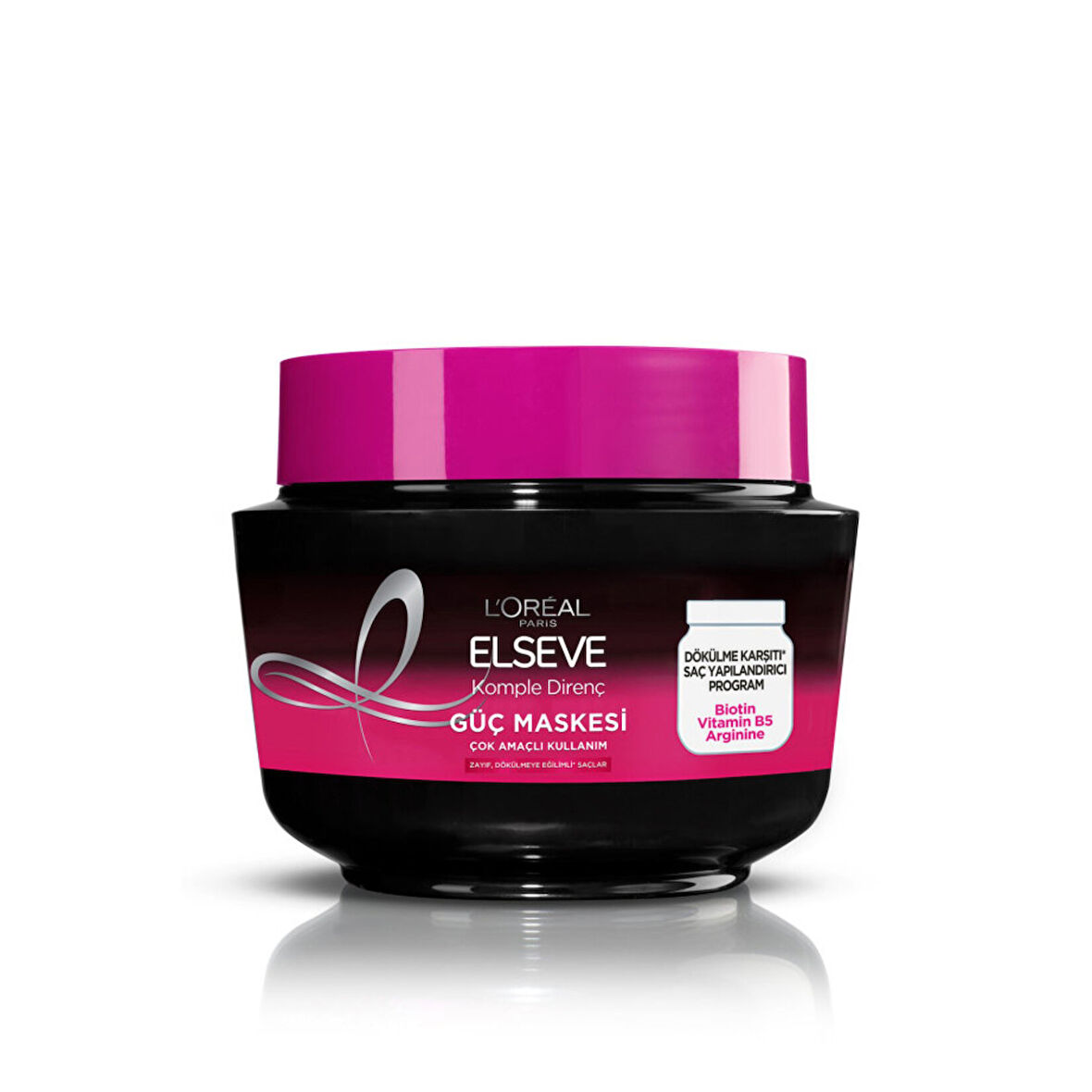 L'Oréal Paris Elseve Komple Direnç Dökülme Karşıtı Maske 300 ml 3 ADET