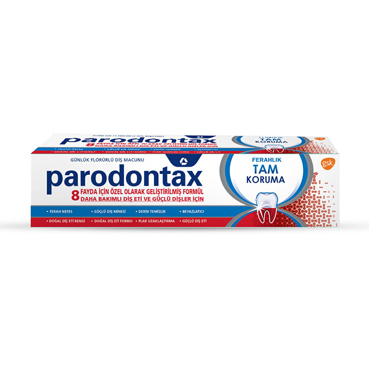 Parodontax Tam Koruma Ferahlık Diş Macunu 50 Ml 3 ADET