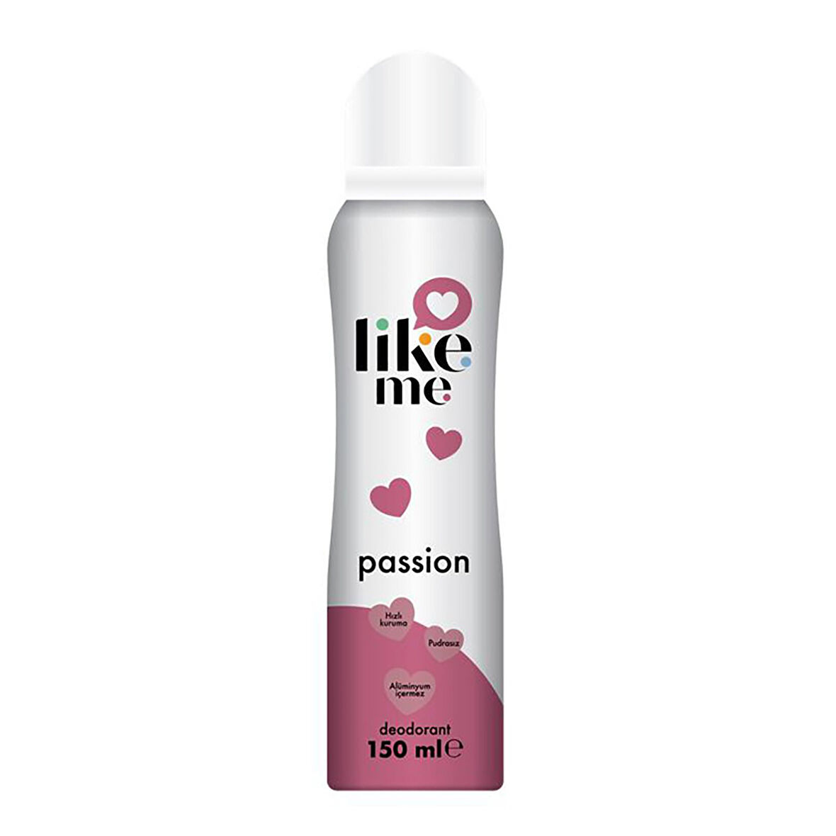Like Me Deodorant Passion 150 Ml 3 ADET