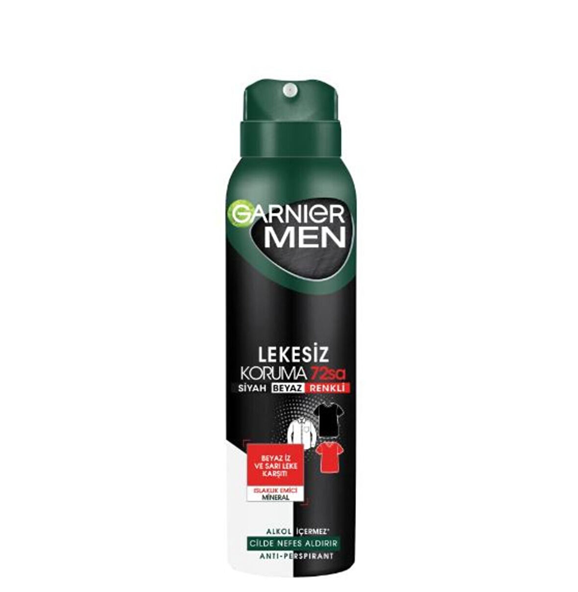 Garnier Men Lekesiz Koruma Sprey Deodorant 3 ADET