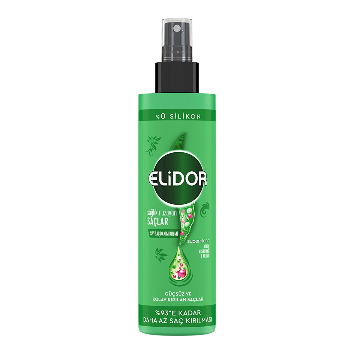 Elidor Sıvı Saç Bakım Kremi Sağlıklı Uzayan Saçlar 200 ml 3 ADET