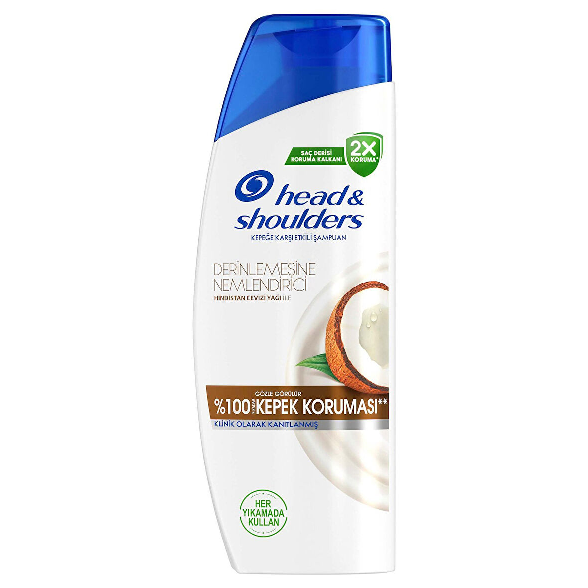 Head & Shoulders Şampuan Derinlemesine Nemlendirici Hindistan Cevizi 1in1 330 Ml 3 ADET