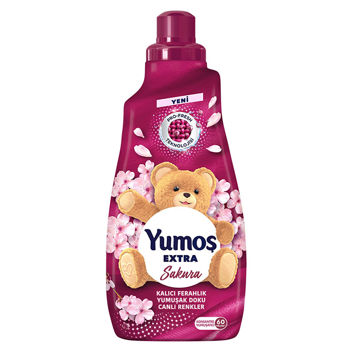 Yumoş Extra Konsantre Çamaşır Yumuşatıcı Sakura 1440 Ml 60 Yıkama 3 ADET