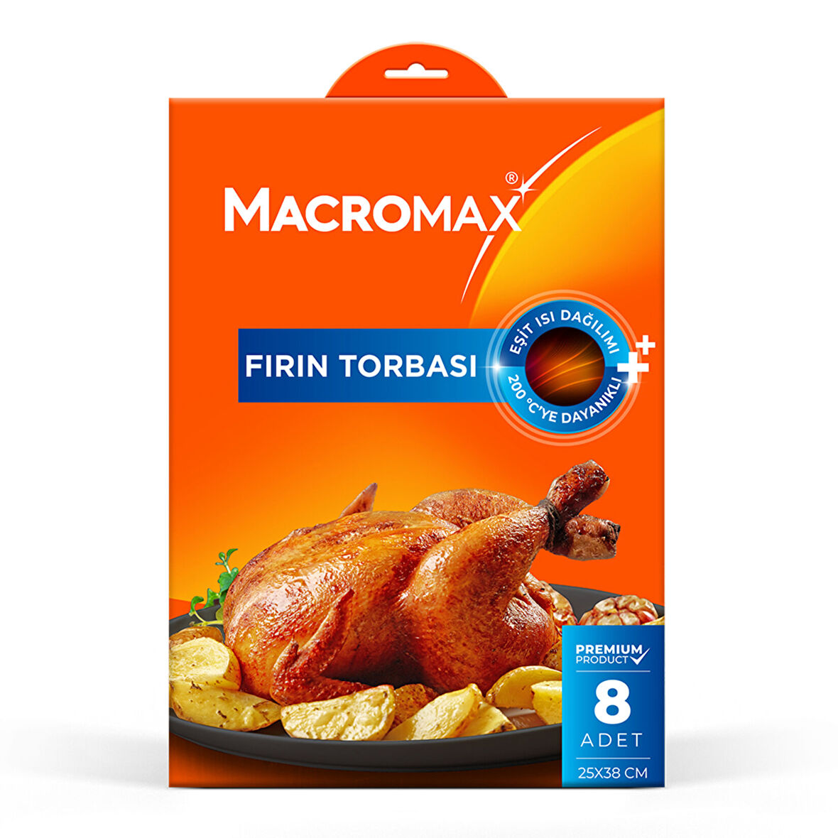 Macromax Fırın Torbası 8 Adet 3 ADET
