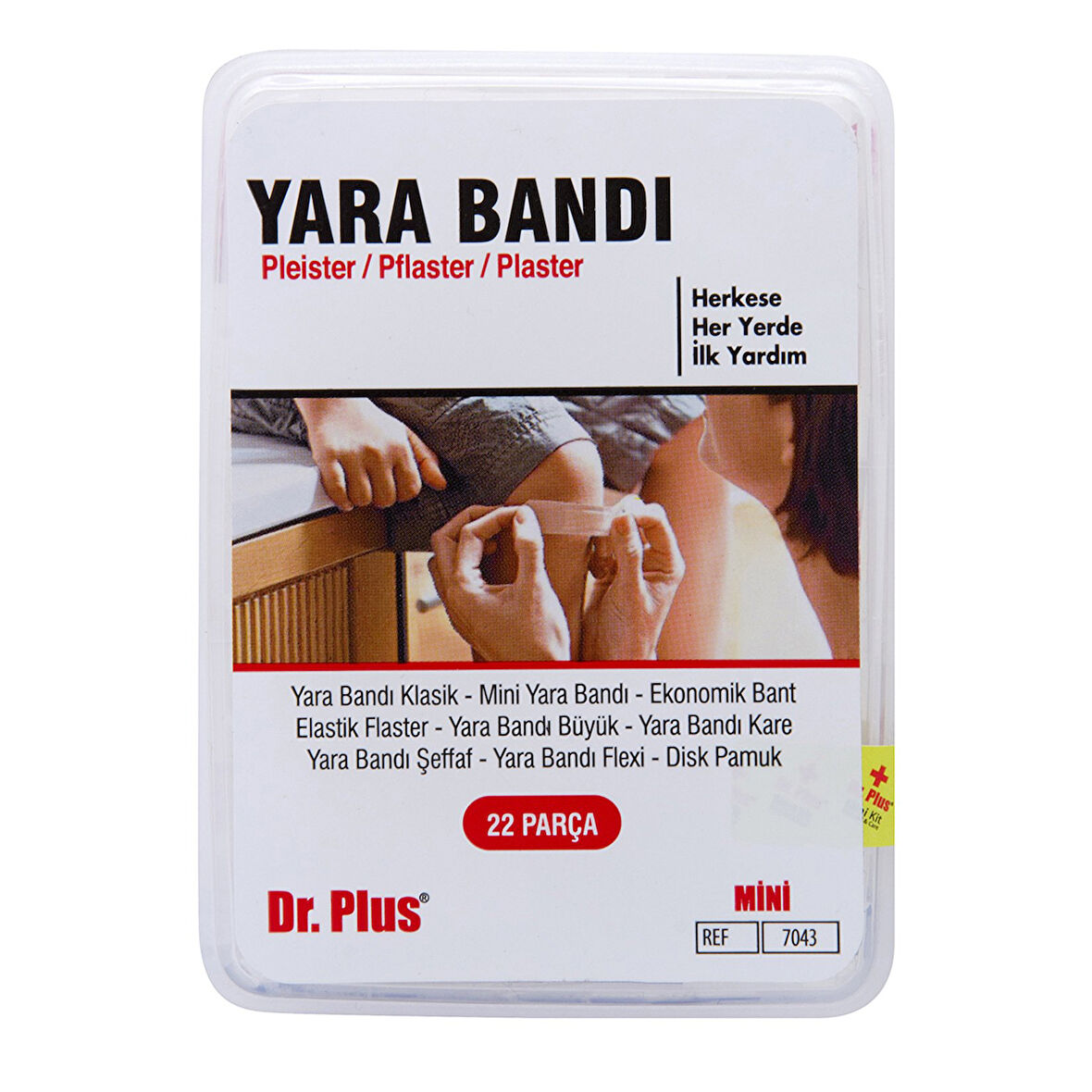 Dr Plus Yara Bandı 22 Parça Karışık 3 ADET