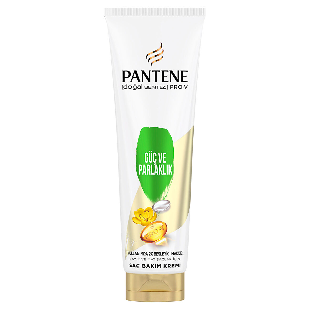 Pantene Doğal Sentez Güç ve Parlaklık Saç Bakım Kremi 275 Ml 3 ADET