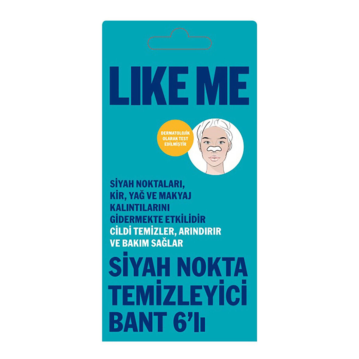 Like Me Siyah Nokta Temizleyici Bant 6'lı 3 ADET