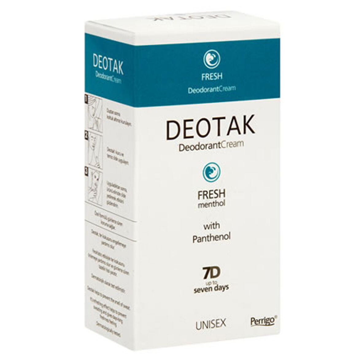 Deotak Krem Deodorant Fresh 35 Ml 3 ADET