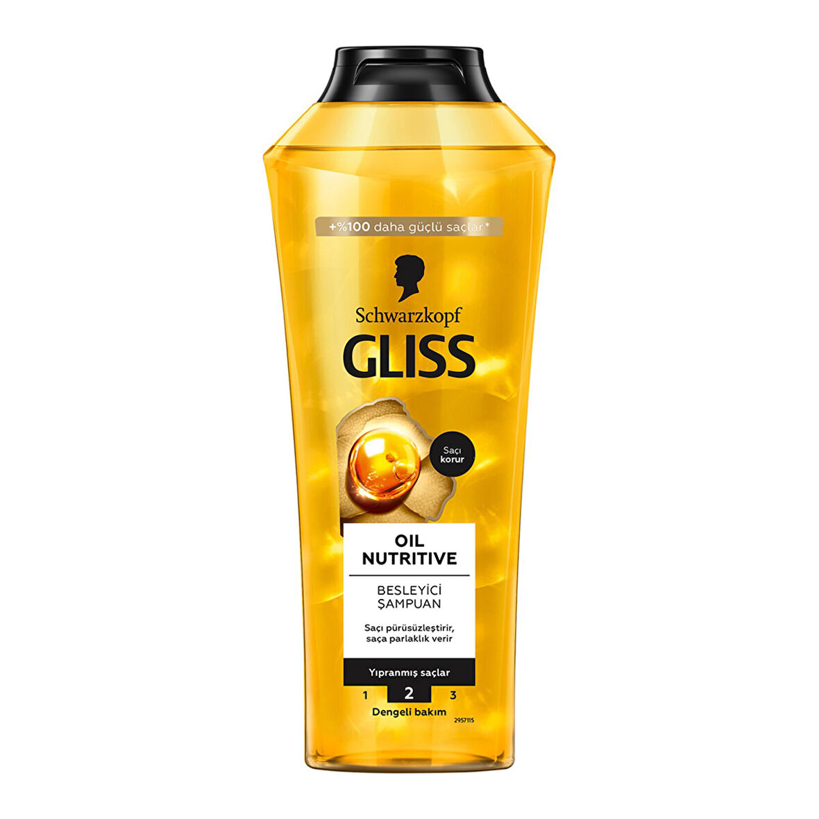 Gliss Oil Nutritive Şampuan 400 Ml 3 ADET