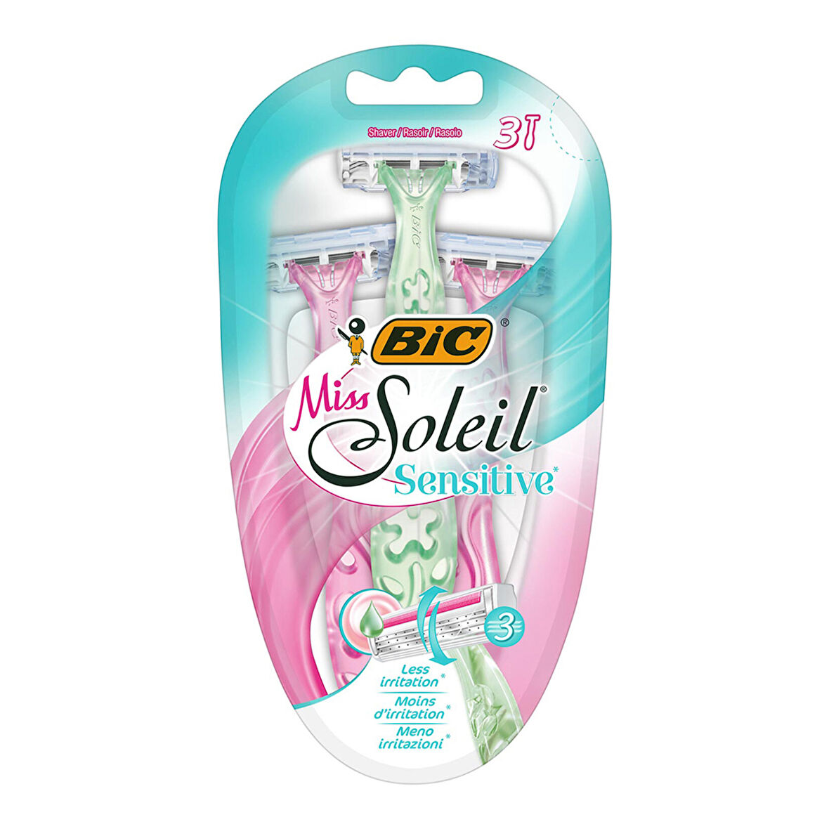 Bic Miss Soleil Sensitive Kadın Tıraş Bıçağı 3'lü 3 ADET