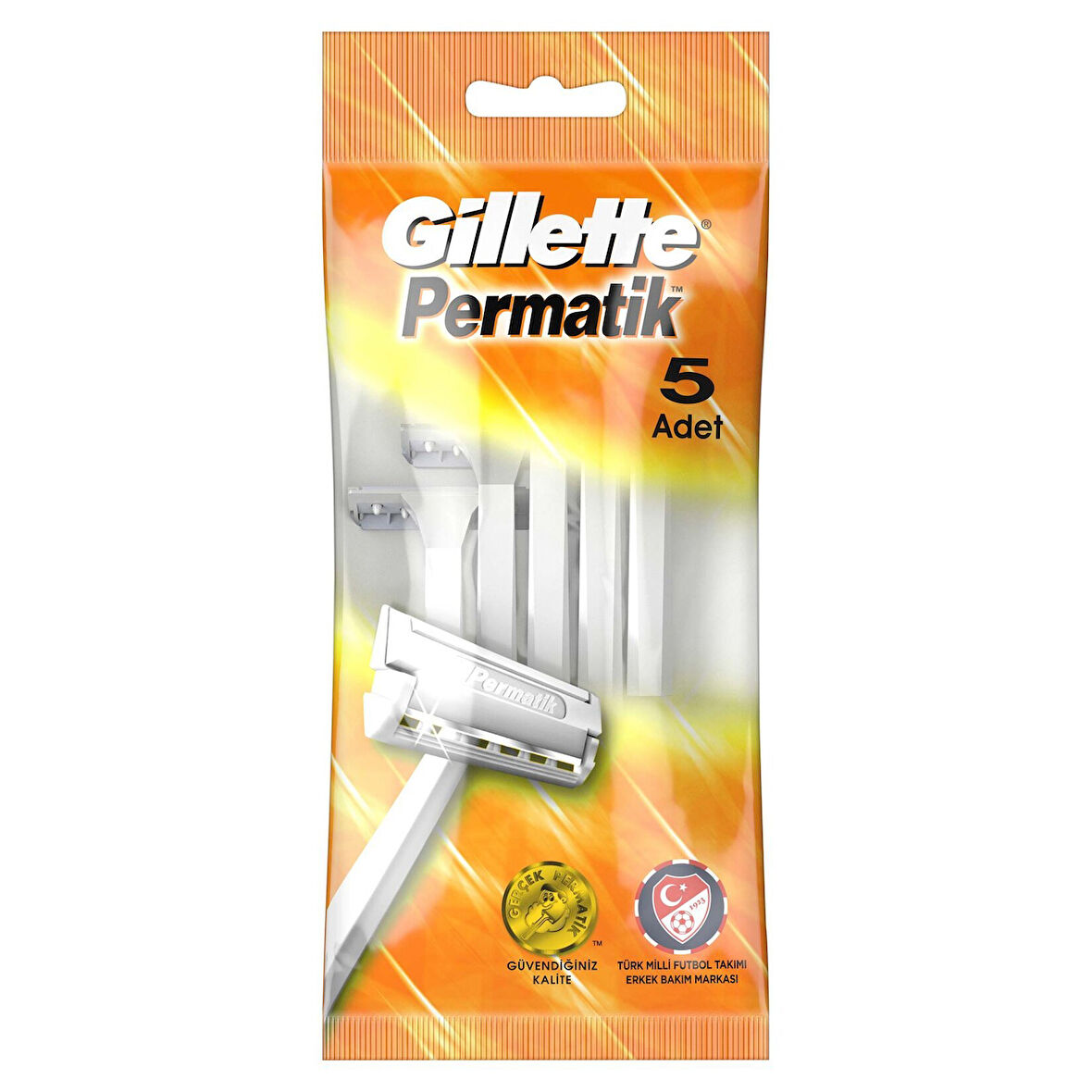 Permatik Tek Bıçak 5'li 3 ADET