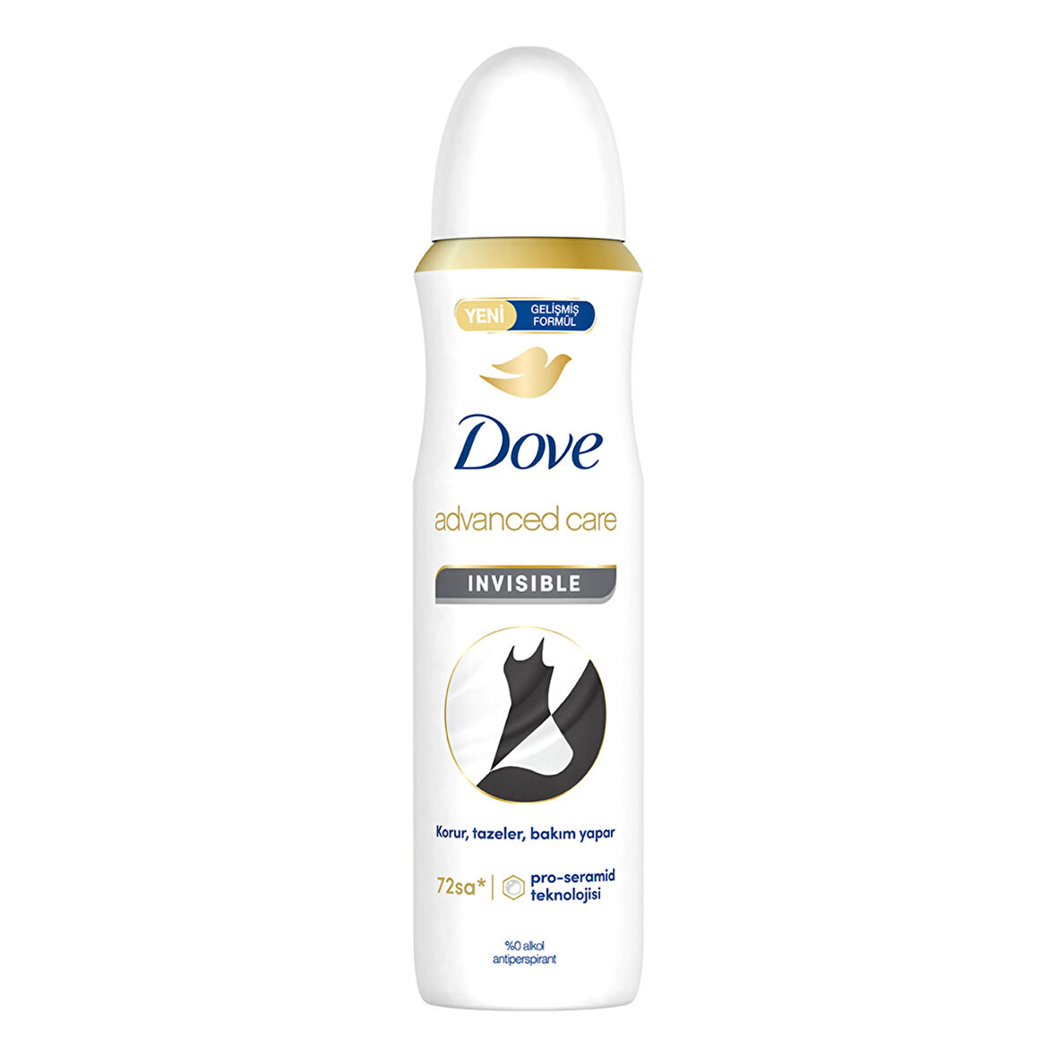 Dove Invisible Dry Sprey Deodorant 150 Ml 3 ADET