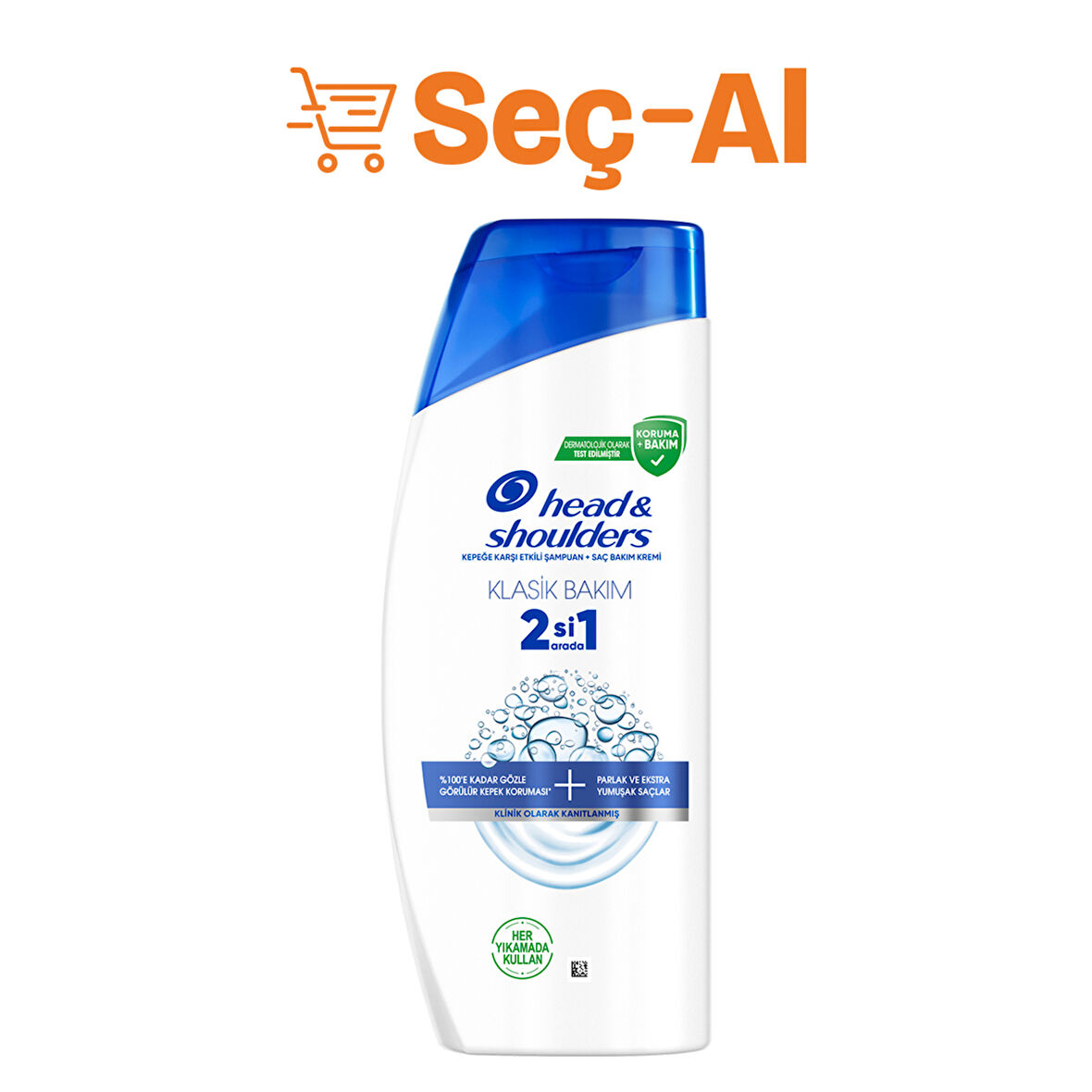 Head & Shoulders Şampuan Klasik Bakım 2in1 625 Ml 3 ADET