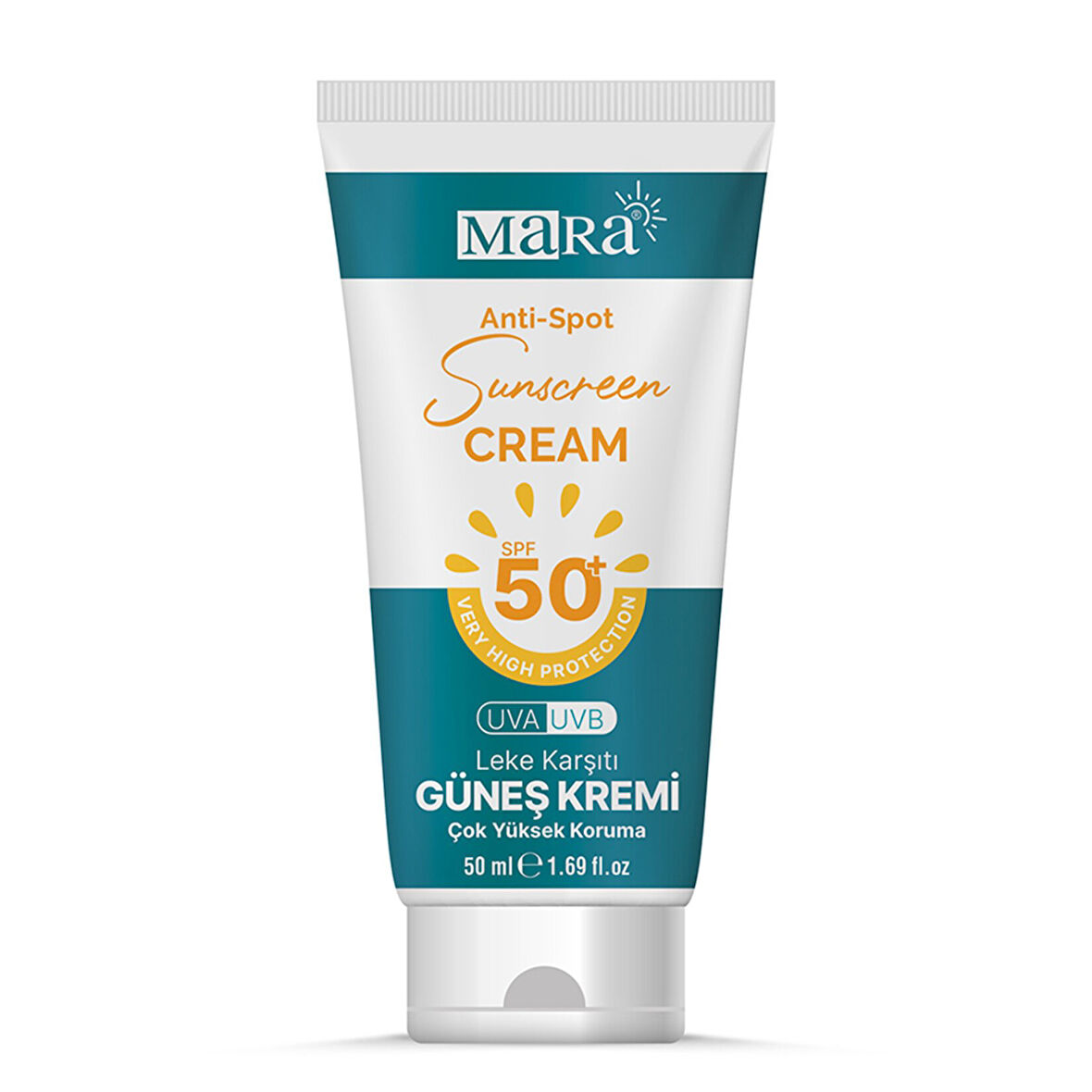 Mara Anti-Spot Sunscreen Leke Karşıtı Güneş Kremi SPF 50+ 50 ml 3 ADET