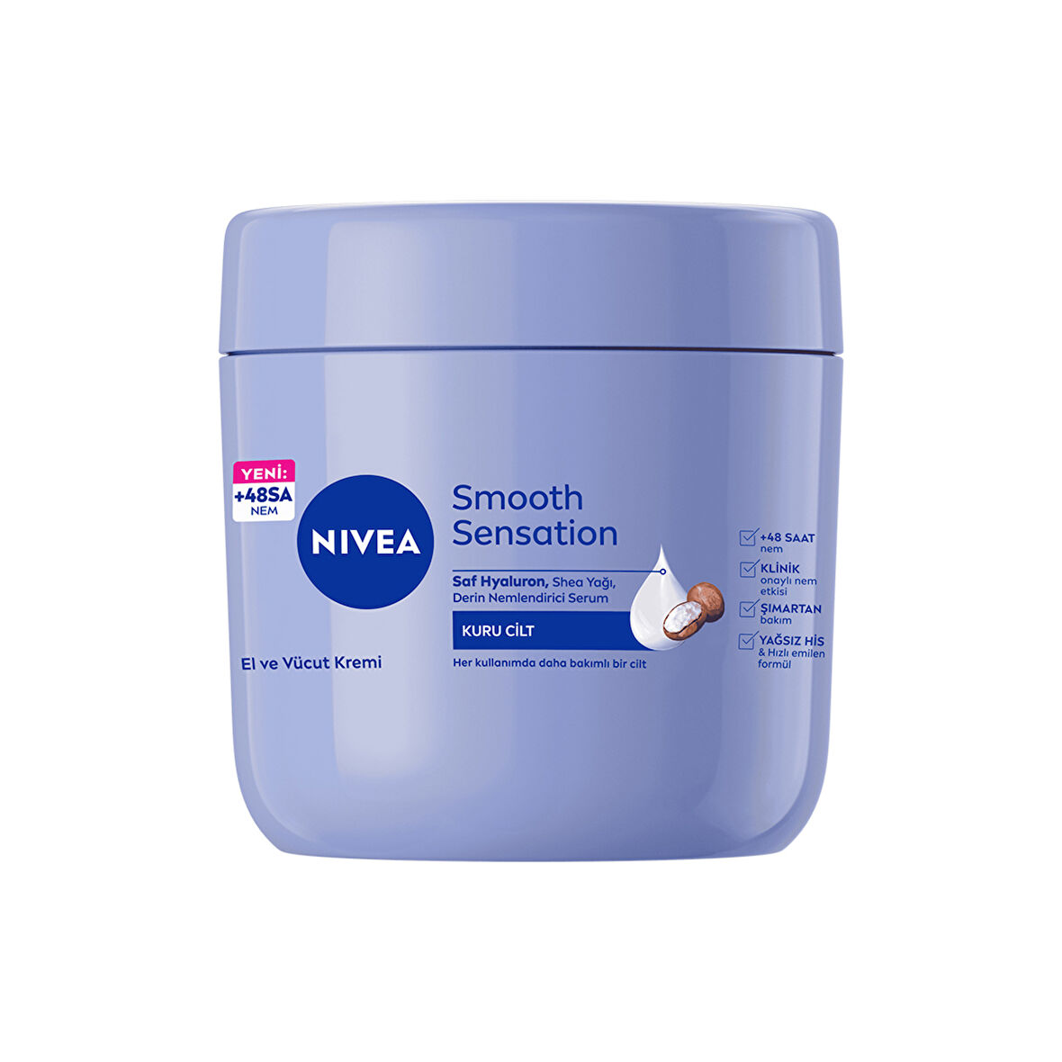 Nivea Smooth Sensation El & Vücut Bakım Kremi 400 Ml 3 ADET