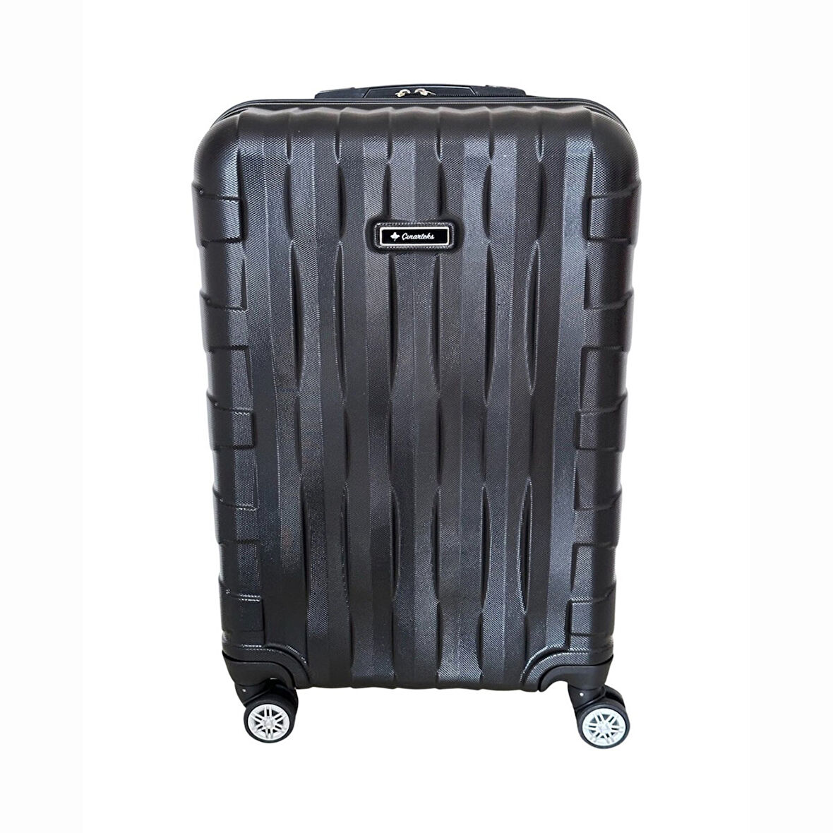 Çınarteks Abs Valiz Orta Boy Siyah (C100) 3 ADET