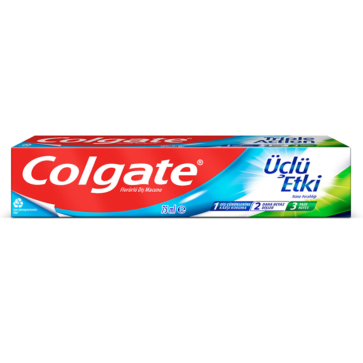 Colgate Üçlü Etki Diş Macunu 75 Ml 3 ADET