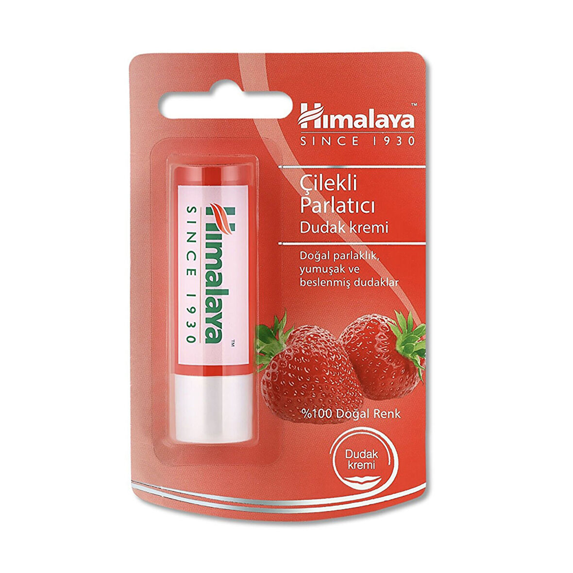 Himalaya Çilekli Parlatıcı Dudak Kremi 4.5 G 3 ADET