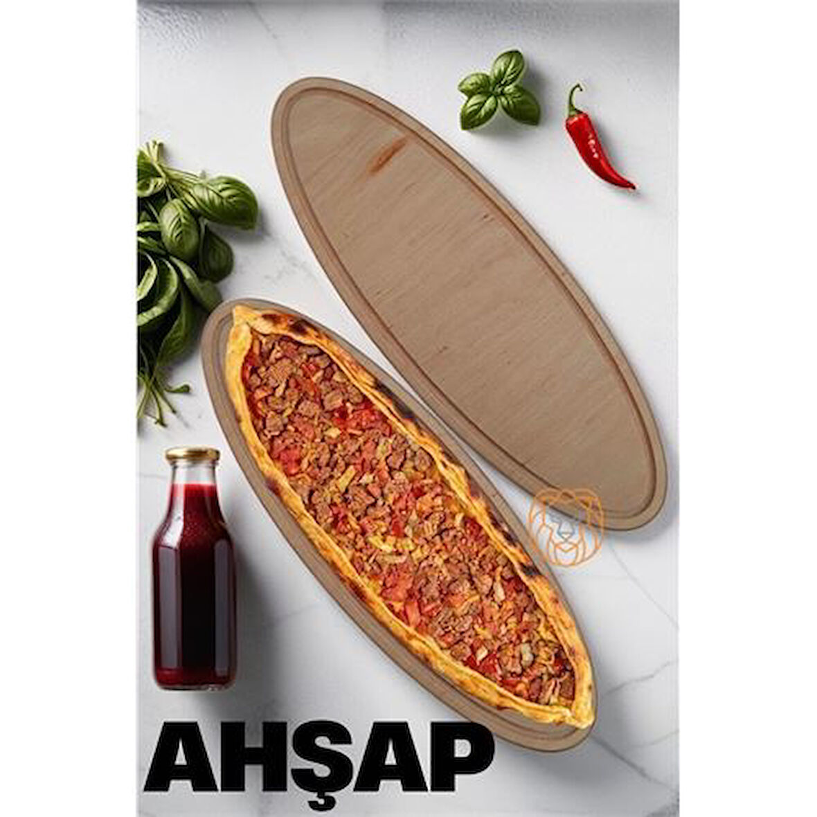 Pide Sunum ve Kesim Tahtası