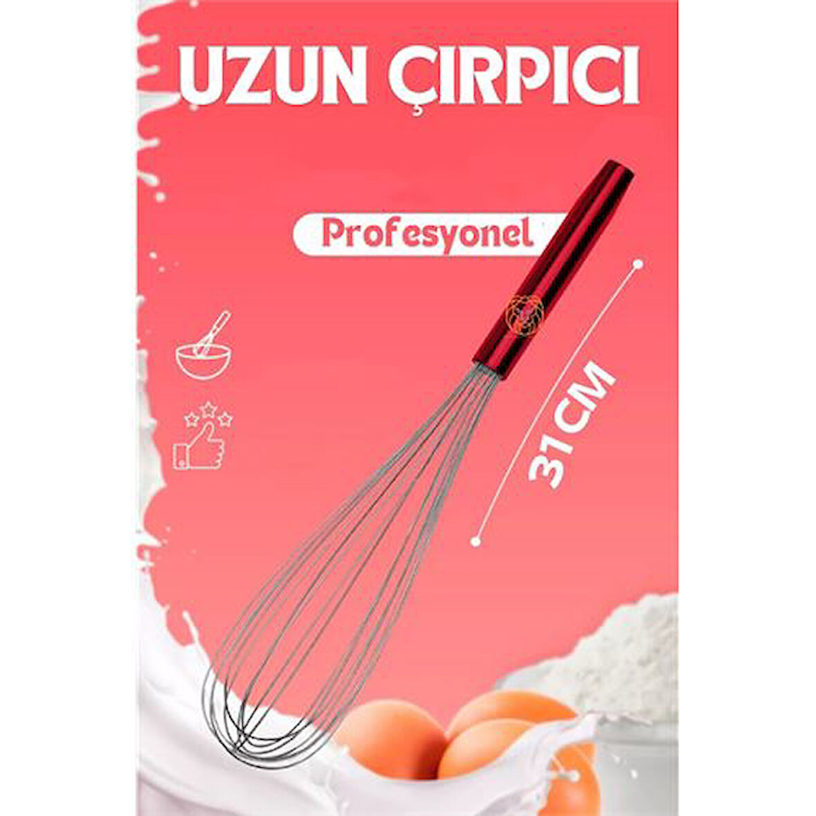 31 CM Çırpıcı Yumurta Çırpıcı