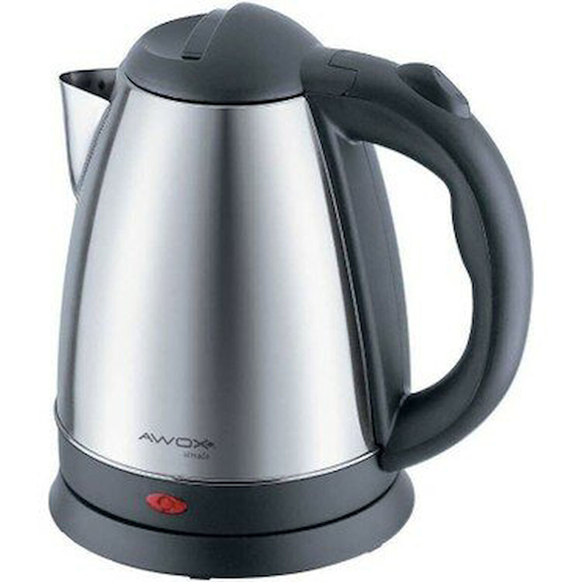 AW-OX ARMADA ÇELİK KETTLE 1.8LT MENTEŞE KİLİT İNOX KAPAK 360° DÖNEBİLEN GÖVDE OTOMATİK KAPANMA-Findit