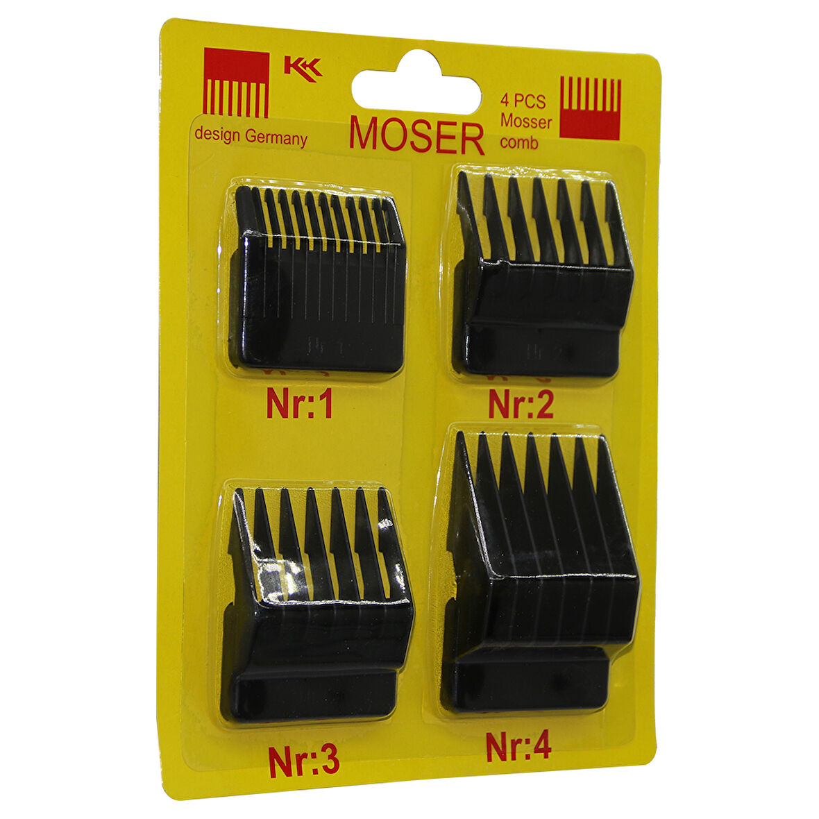 MOSER 4 PARÇA  MAKİNE TARAK SET-Findit